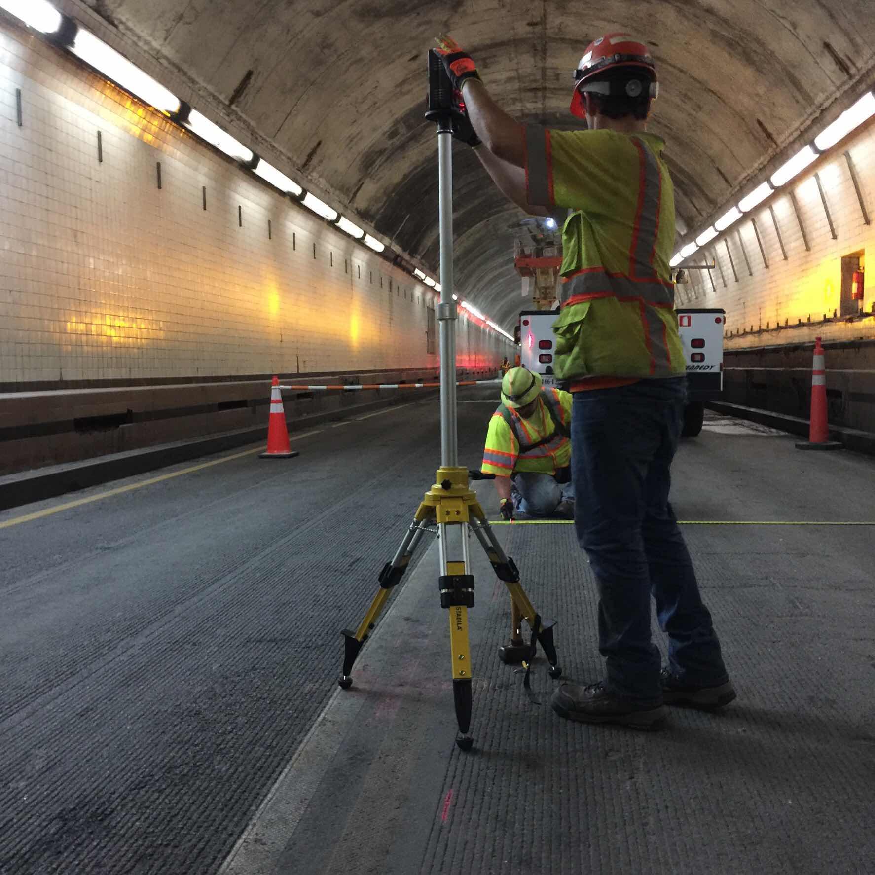 Tunnel construction and maintenance by The Kennedy Company of VA, Inc.