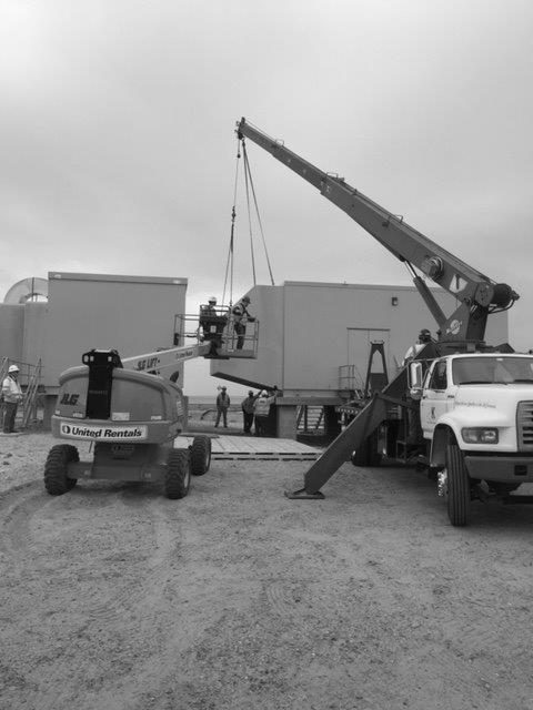 Generator Hood Installation